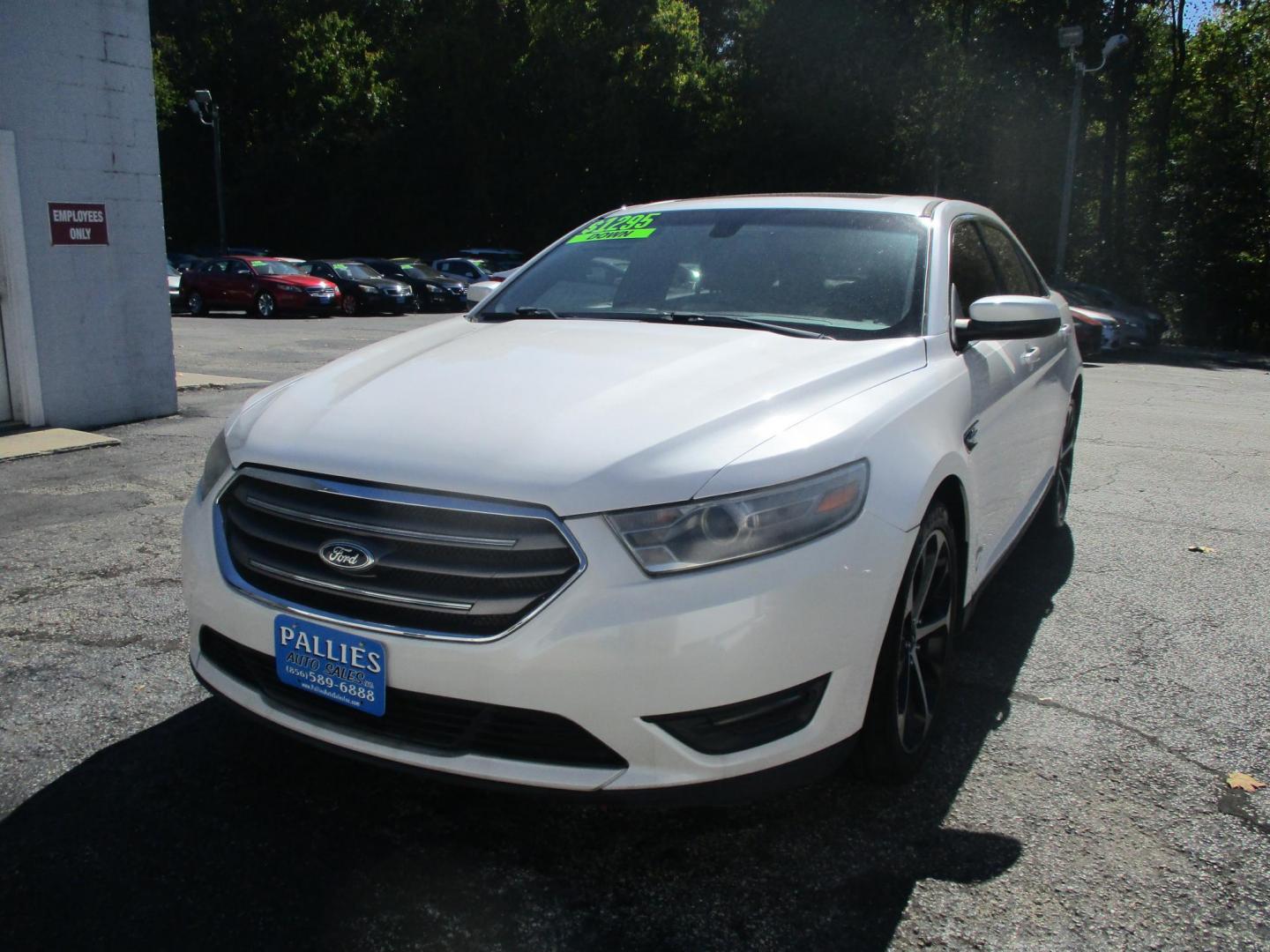 2014 WHITE Ford Taurus SEL FWD (1FAHP2E81EG) with an 3.5L V6 DOHC 24V engine, 6-Speed Automatic transmission, located at 540a Delsea Drive, Sewell, NJ, 08080, (856) 589-6888, 39.752560, -75.111206 - Photo#0