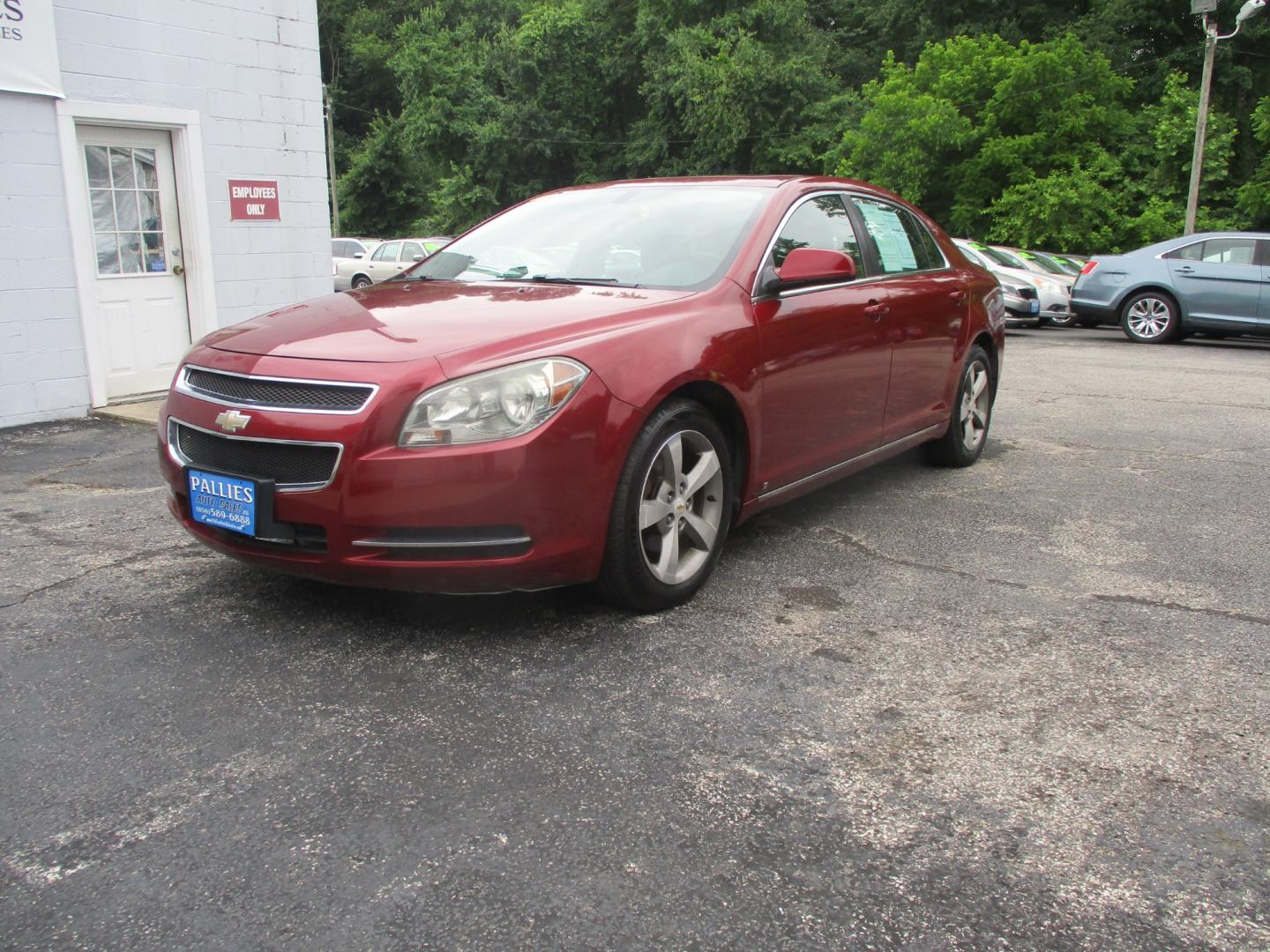 2009 RED Chevrolet Malibu (1G1ZJ57B59F) , AUTOMATIC transmission, located at 540a Delsea Drive, Sewell, NJ, 08080, (856) 589-6888, 39.752560, -75.111206 - Photo#0