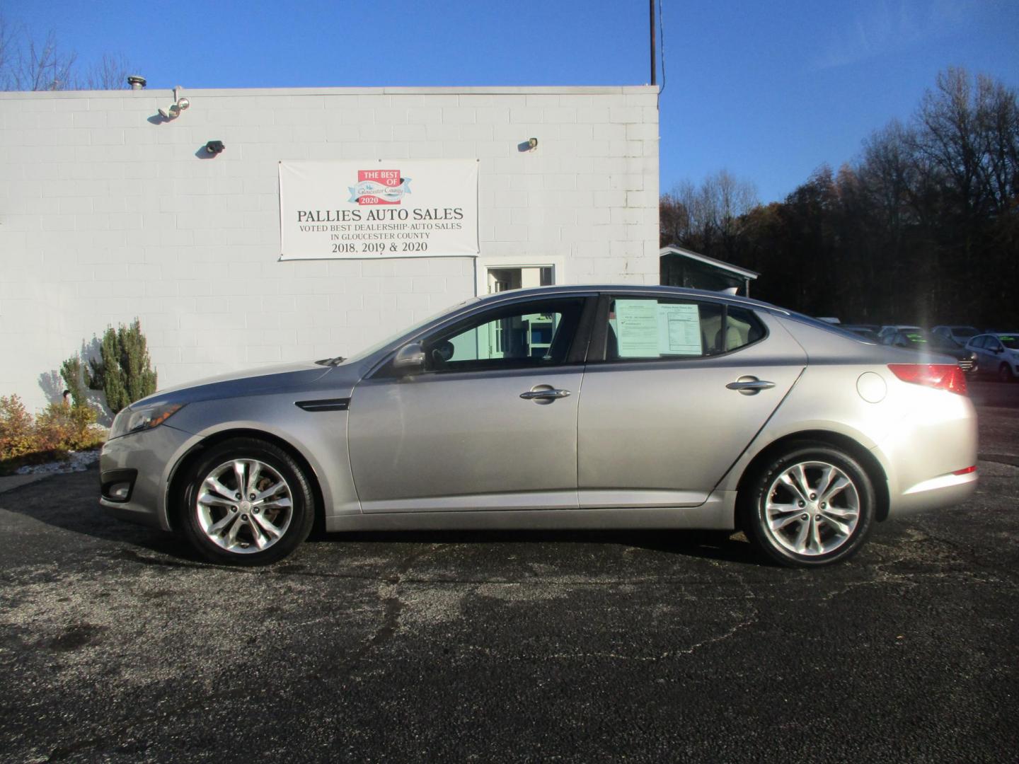 2013 GRAY Kia Optima (5XXGN4A73DG) , AUTOMATIC transmission, located at 540a Delsea Drive, Sewell, NJ, 08080, (856) 589-6888, 39.752560, -75.111206 - Photo#2