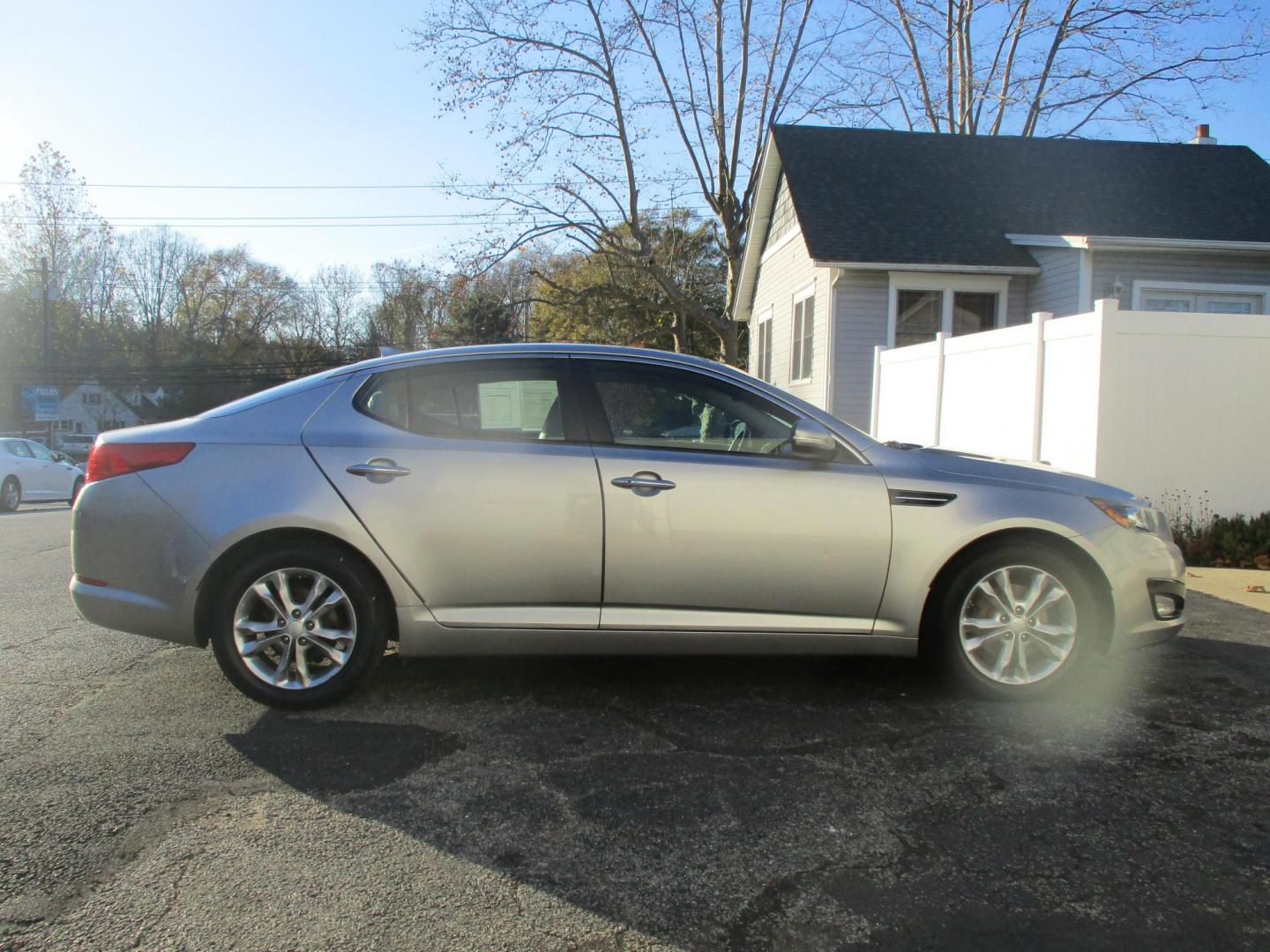 2013 GRAY Kia Optima (5XXGN4A73DG) , AUTOMATIC transmission, located at 540a Delsea Drive, Sewell, NJ, 08080, (856) 589-6888, 39.752560, -75.111206 - Photo#9