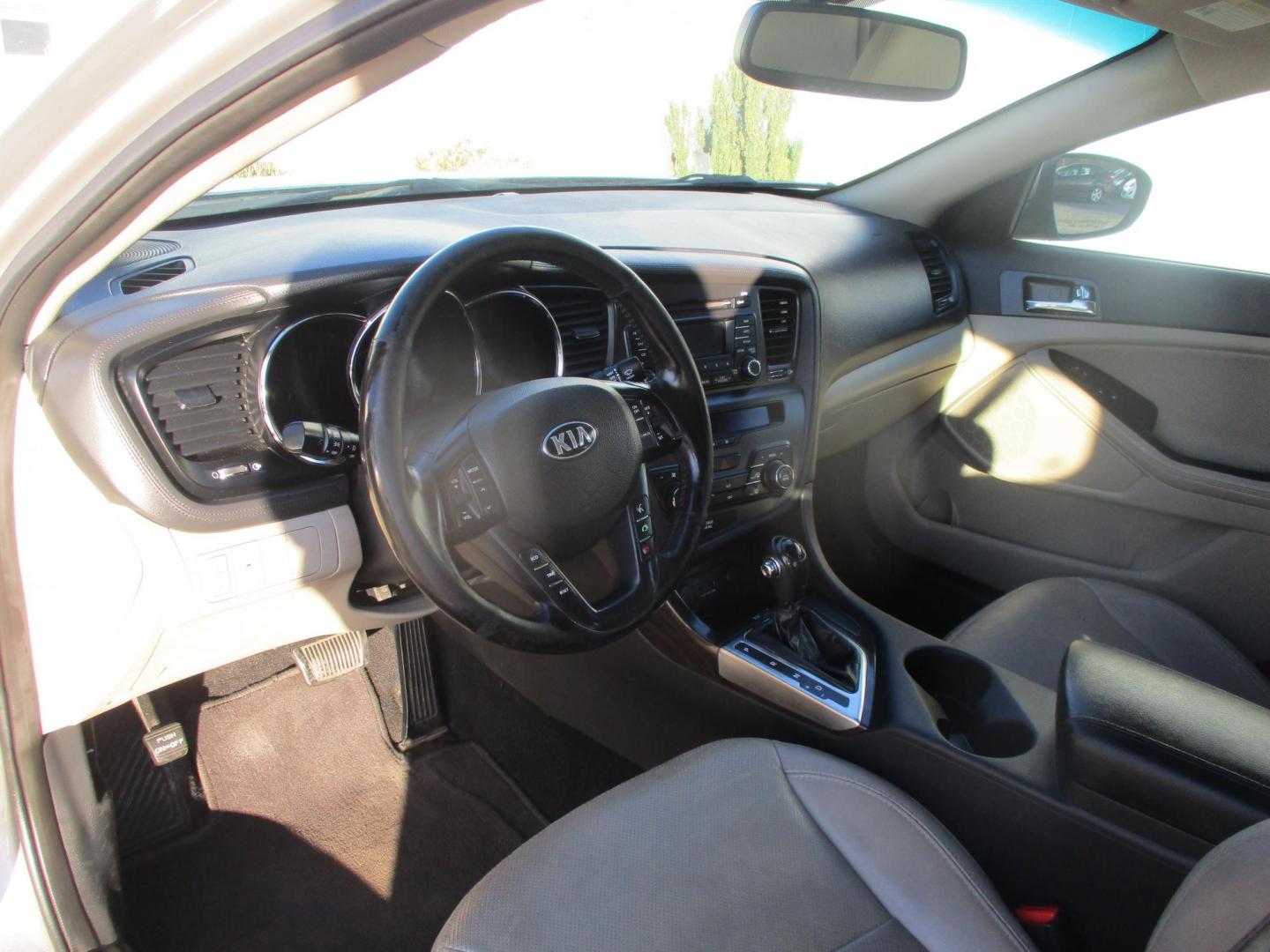 2013 GRAY Kia Optima (5XXGN4A73DG) , AUTOMATIC transmission, located at 540a Delsea Drive, Sewell, NJ, 08080, (856) 589-6888, 39.752560, -75.111206 - Photo#14