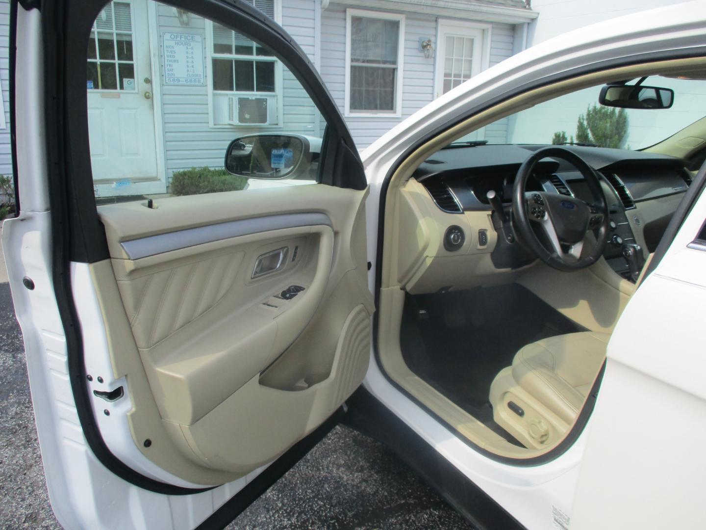 2015 WHITE Ford Taurus (1FAHP2E84FG) , AUTOMATIC transmission, located at 540a Delsea Drive, Sewell, NJ, 08080, (856) 589-6888, 39.752560, -75.111206 - Photo#15