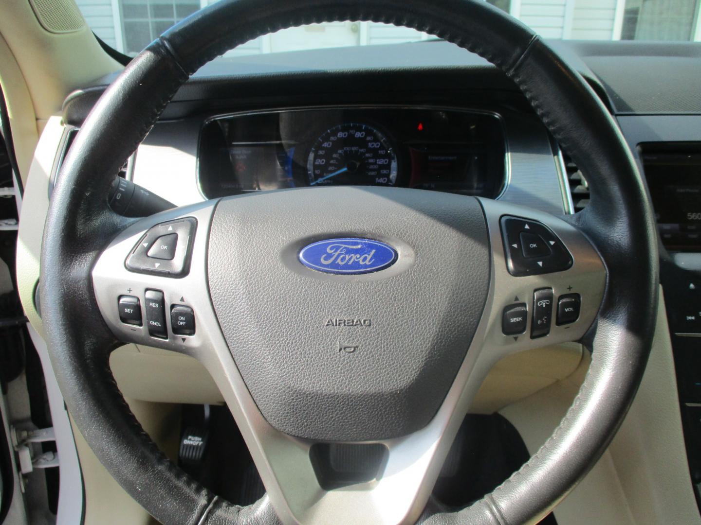 2015 WHITE Ford Taurus (1FAHP2E84FG) , AUTOMATIC transmission, located at 540a Delsea Drive, Sewell, NJ, 08080, (856) 589-6888, 39.752560, -75.111206 - Photo#20