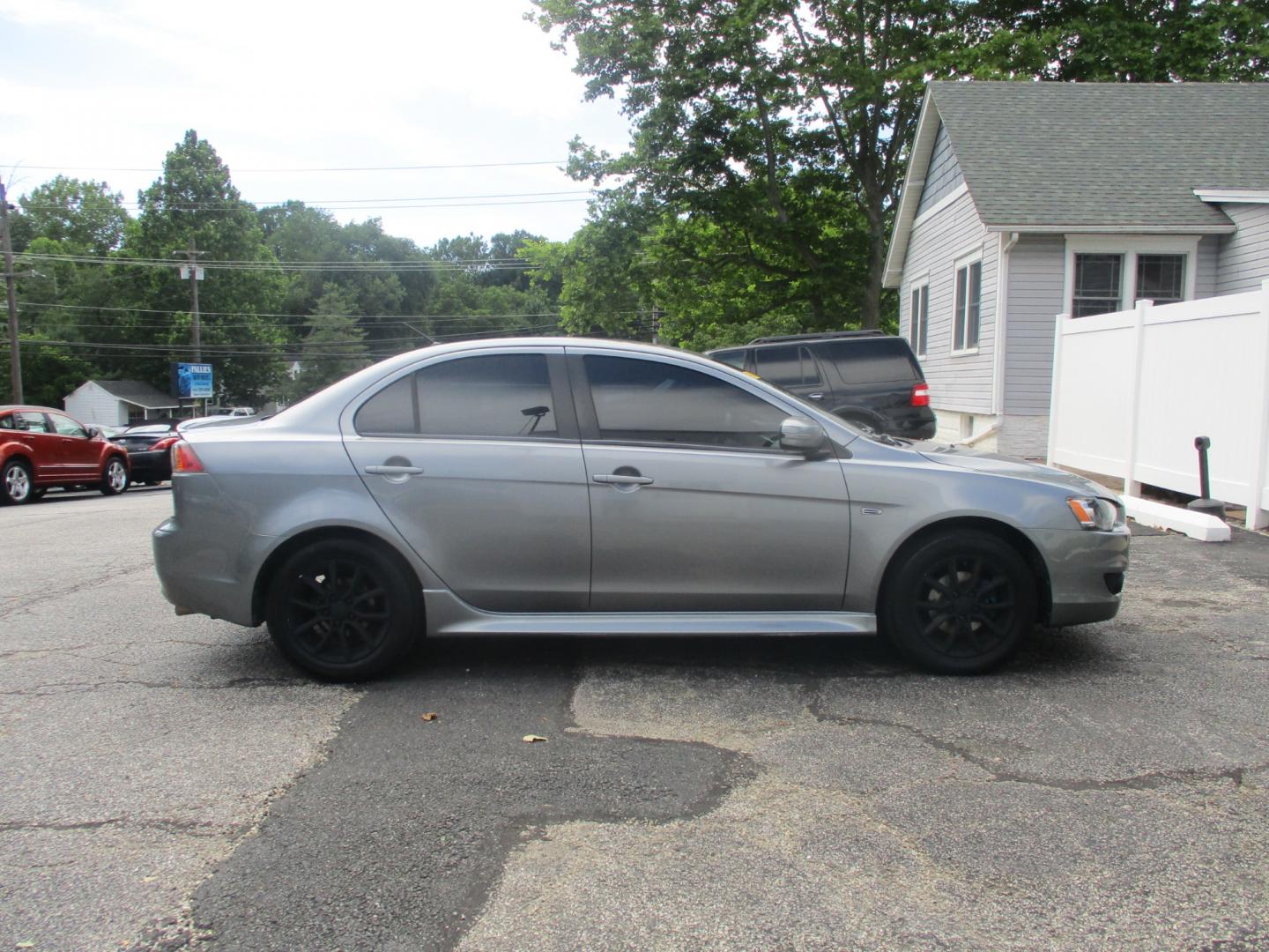 2015 GRAY Mitsubishi Lancer (JA32U2FU1FU) , located at 540a Delsea Drive, Sewell, NJ, 08080, (856) 589-6888, 39.752560, -75.111206 - Photo#5