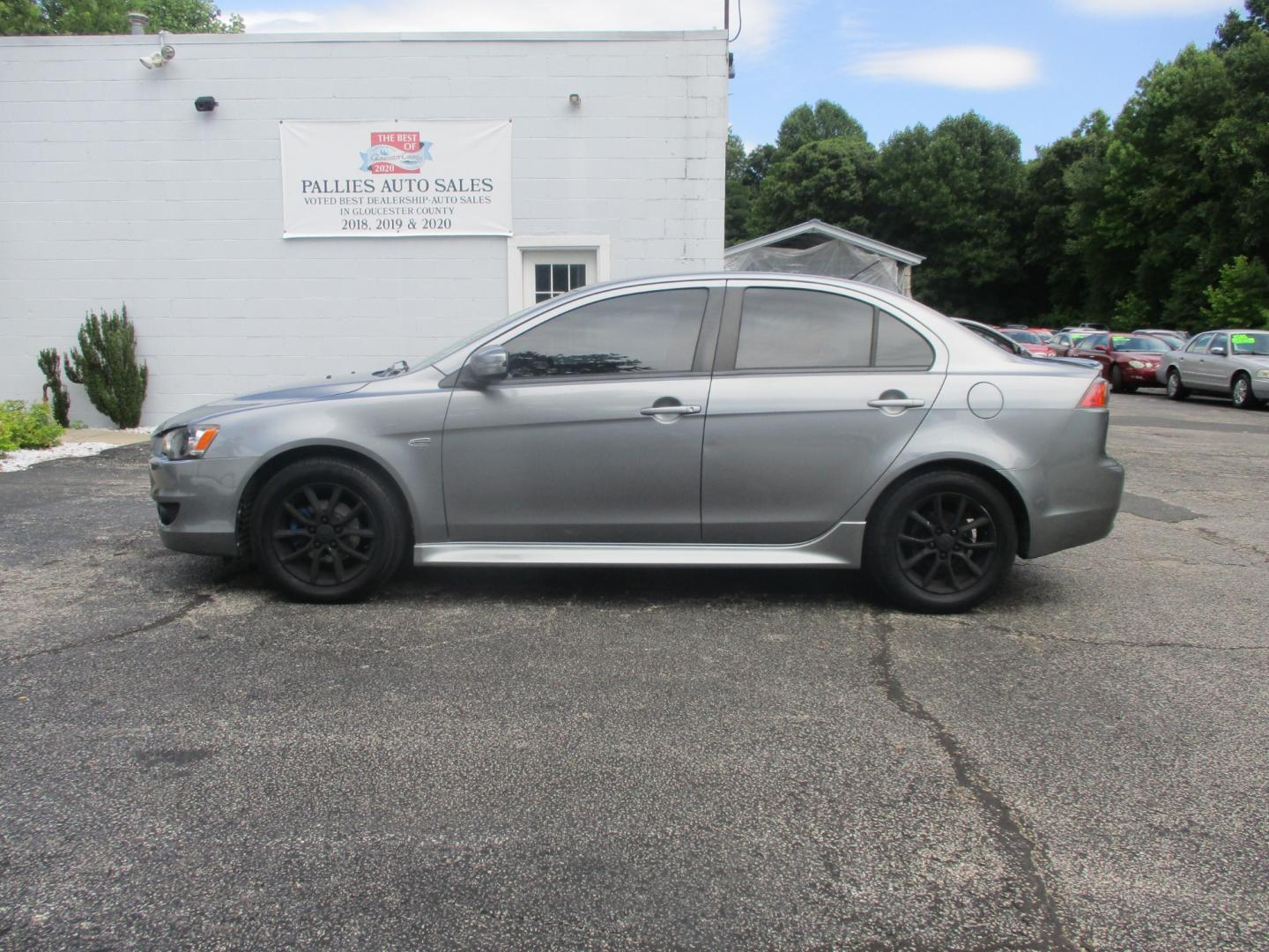 2015 GRAY Mitsubishi Lancer (JA32U2FU1FU) , located at 540a Delsea Drive, Sewell, NJ, 08080, (856) 589-6888, 39.752560, -75.111206 - Photo#1