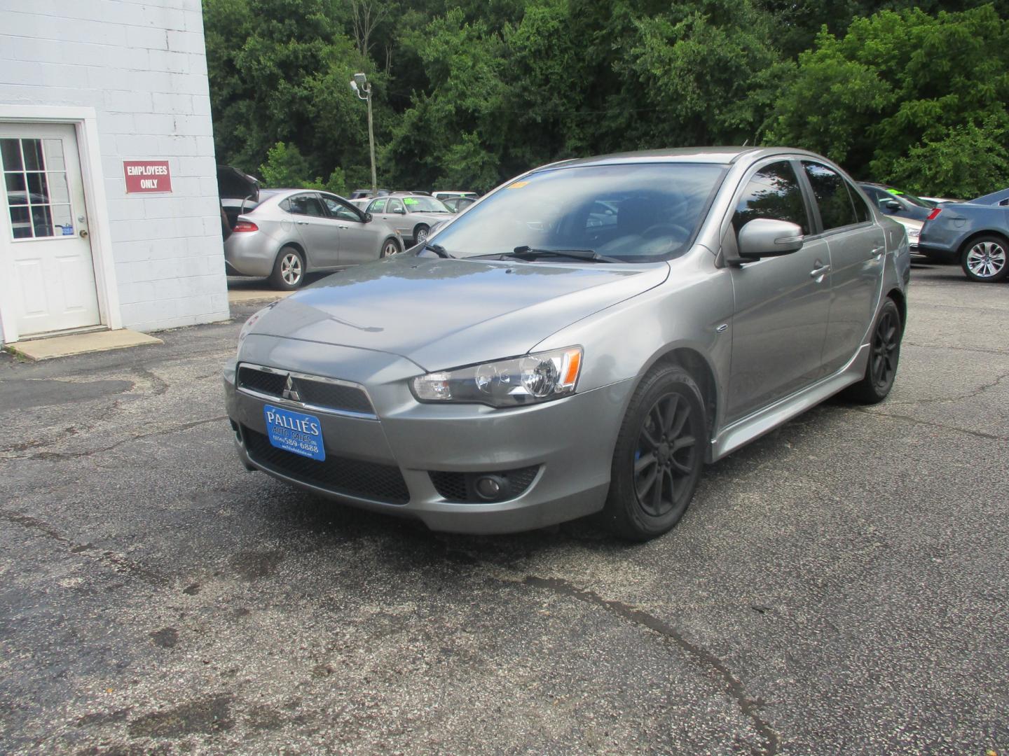 2015 GRAY Mitsubishi Lancer (JA32U2FU1FU) , located at 540a Delsea Drive, Sewell, NJ, 08080, (856) 589-6888, 39.752560, -75.111206 - Photo#0