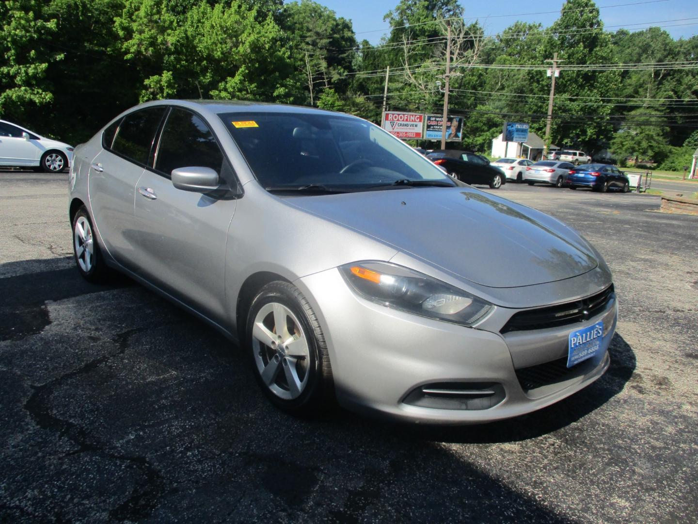 2015 SILVER Dodge Dart SXT (1C3CDFBB3FD) with an 2.4L L4 DOHC 16V engine, AUTOMATIC transmission, located at 540a Delsea Drive, Sewell, NJ, 08080, (856) 589-6888, 39.752560, -75.111206 - Photo#9