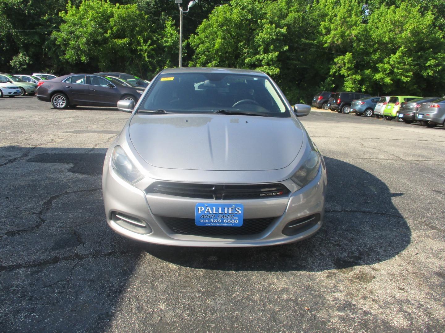 2015 SILVER Dodge Dart SXT (1C3CDFBB3FD) with an 2.4L L4 DOHC 16V engine, AUTOMATIC transmission, located at 540a Delsea Drive, Sewell, NJ, 08080, (856) 589-6888, 39.752560, -75.111206 - Photo#10