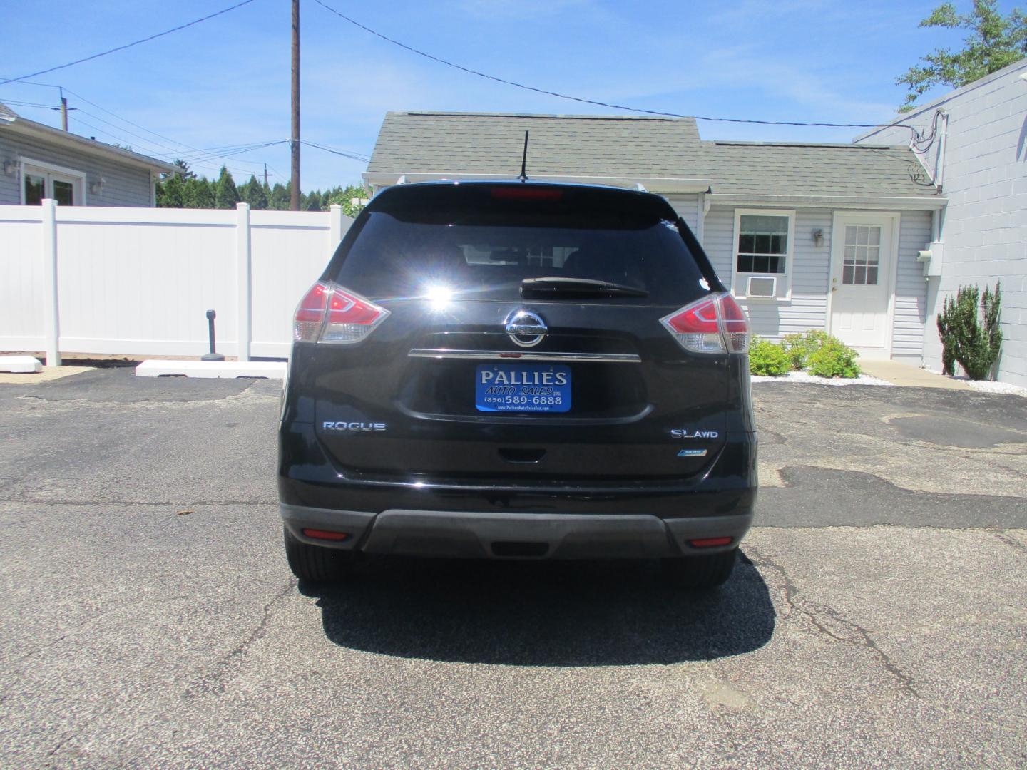 2014 BLACK Nissan Rogue (5N1AT2MV8EC) , AUTOMATIC transmission, located at 540a Delsea Drive, Sewell, NJ, 08080, (856) 589-6888, 39.752560, -75.111206 - Photo#5