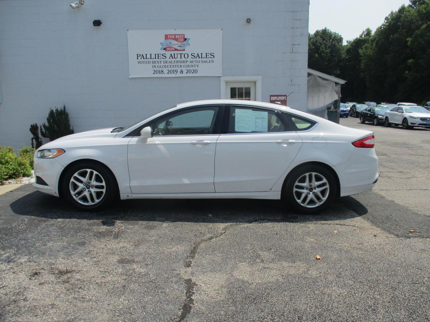 2016 WHITE Ford Fusion (3FA6P0H74GR) , AUTOMATIC transmission, located at 540a Delsea Drive, Sewell, NJ, 08080, (856) 589-6888, 39.752560, -75.111206 - Photo#1