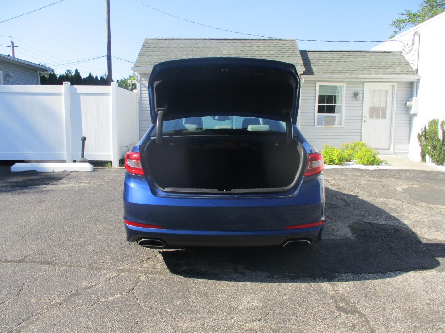 2016 BLUE Hyundai Sonata Sport (5NPE34AF9GH) with an 2.4L L4 DOHC 16V engine, 6A transmission, located at 540a Delsea Drive, Sewell, NJ, 08080, (856) 589-6888, 39.752560, -75.111206 - Photo#22