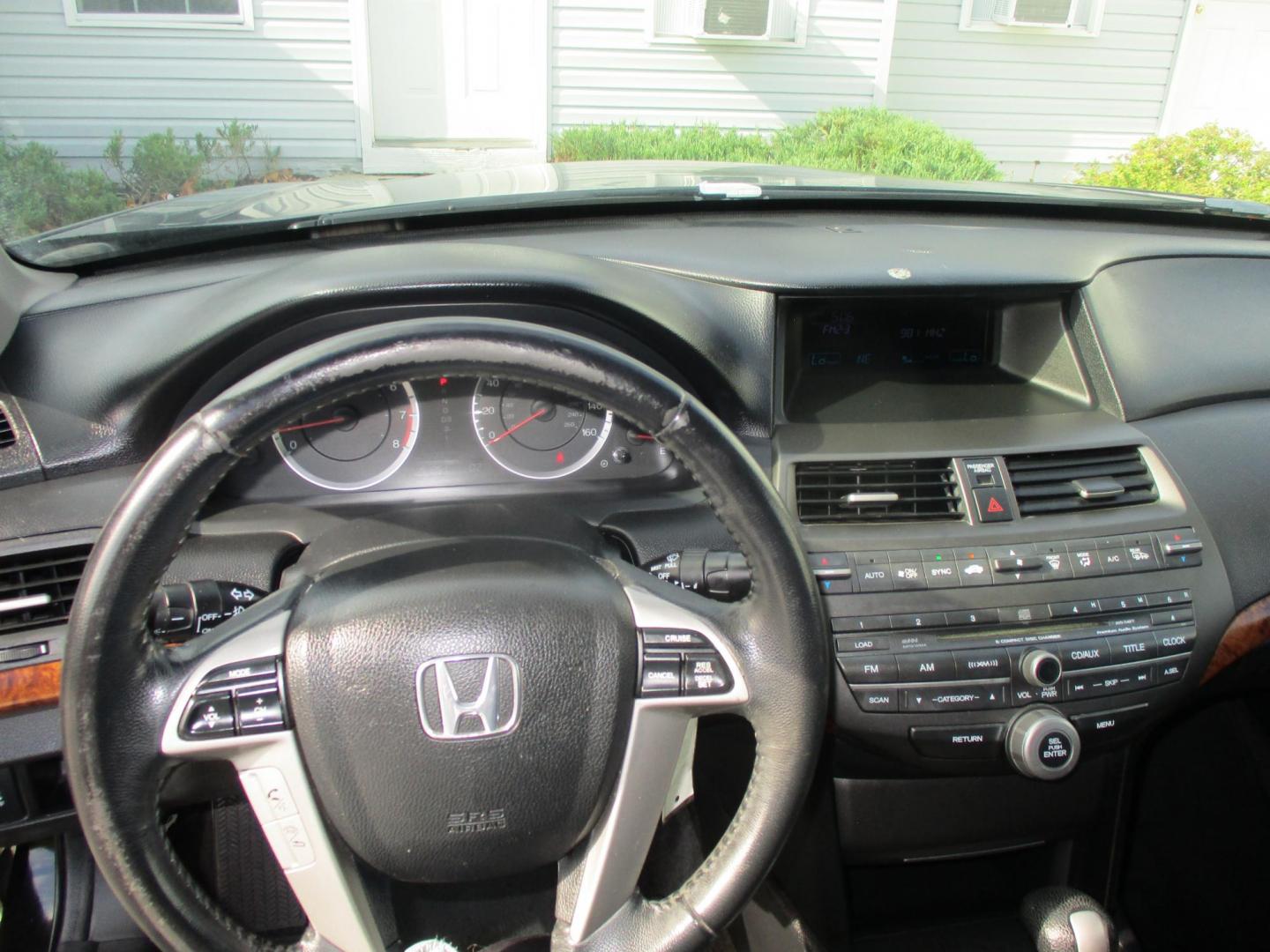 2011 BLACK Honda Accord EX-L V-6 Sedan AT (1HGCP3F83BA) with an 3.5L V6 SOHC 24V engine, 5-Speed Automatic transmission, located at 540a Delsea Drive, Sewell, NJ, 08080, (856) 589-6888, 39.752560, -75.111206 - Photo#17