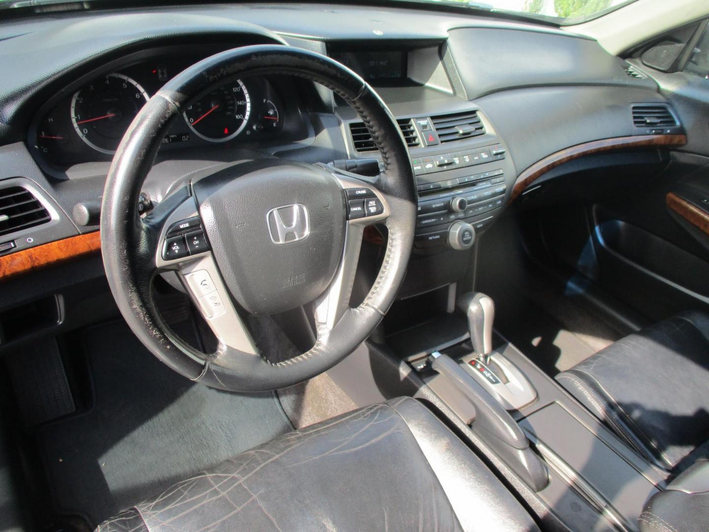 2011 BLACK Honda Accord EX-L V-6 Sedan AT (1HGCP3F83BA) with an 3.5L V6 SOHC 24V engine, 5-Speed Automatic transmission, located at 540a Delsea Drive, Sewell, NJ, 08080, (856) 589-6888, 39.752560, -75.111206 - Photo#9