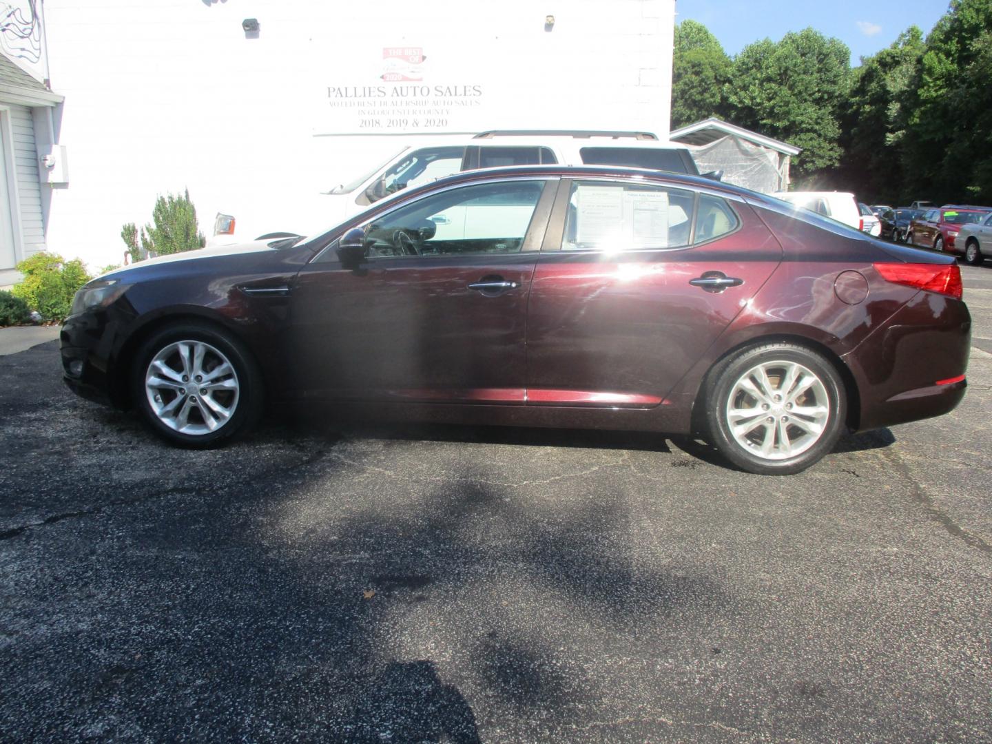 2013 BURGUNDY Kia Optima (5XXGN4A73DG) , AUTOMATIC transmission, located at 540a Delsea Drive, Sewell, NJ, 08080, (856) 589-6888, 39.752560, -75.111206 - Photo#1