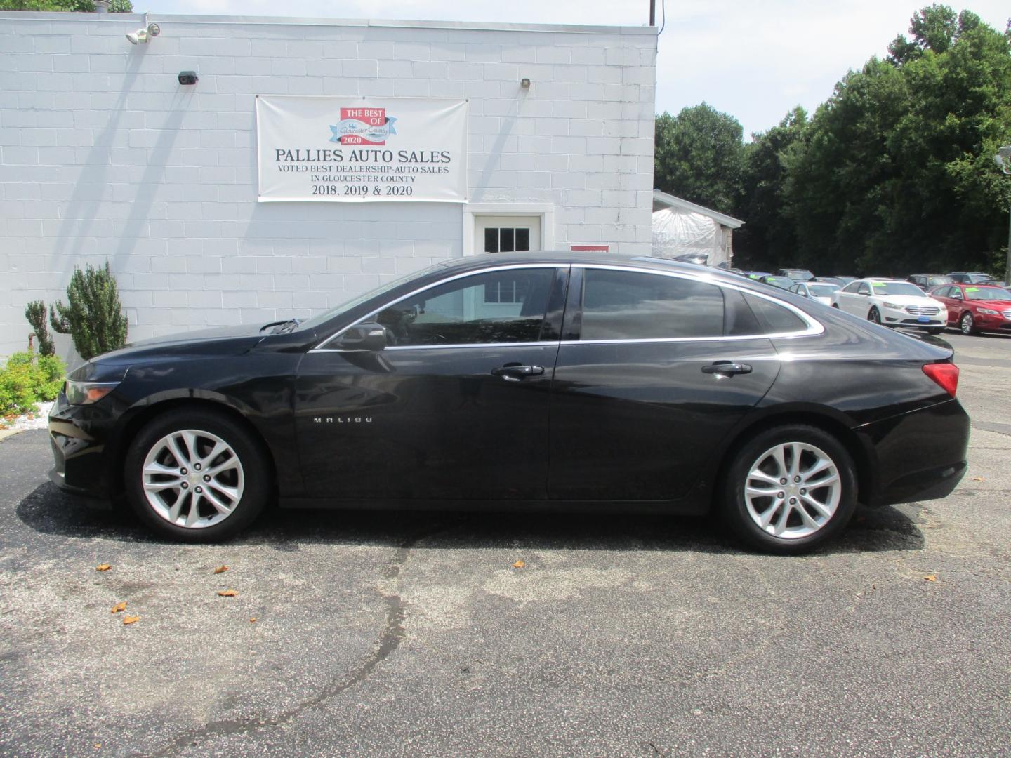 2016 BLACK Chevrolet Malibu (1G1ZE5ST6GF) , AUTOMATIC transmission, located at 540a Delsea Drive, Sewell, NJ, 08080, (856) 589-6888, 39.752560, -75.111206 - Photo#2