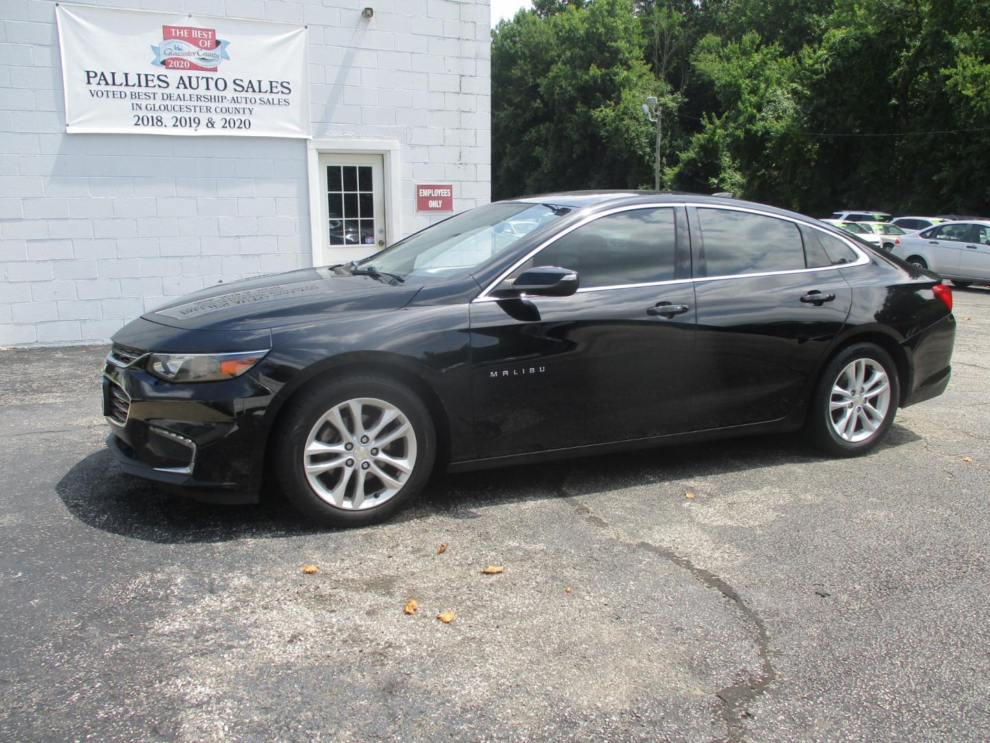 2016 BLACK Chevrolet Malibu (1G1ZE5ST6GF) , AUTOMATIC transmission, located at 540a Delsea Drive, Sewell, NJ, 08080, (856) 589-6888, 39.752560, -75.111206 - Photo#1