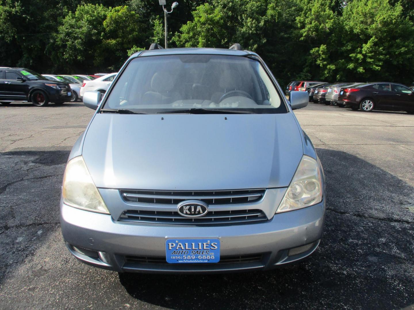 2008 Kia Sedona EX LWB (KNDMB233886) with an 3.8L V6 DOHC 24V engine, 5-Speed Automatic Overdrive transmission, located at 540a Delsea Drive, Sewell, NJ, 08080, (856) 589-6888, 39.752560, -75.111206 - Photo#2