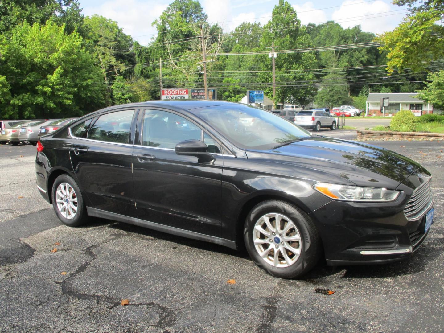 2015 Ford Fusion S (3FA6P0G70FR) with an 2.5L L4 DOHC 16V engine, AUTOMATIC transmission, located at 540a Delsea Drive, Sewell, NJ, 08080, (856) 589-6888, 39.752560, -75.111206 - Photo#10