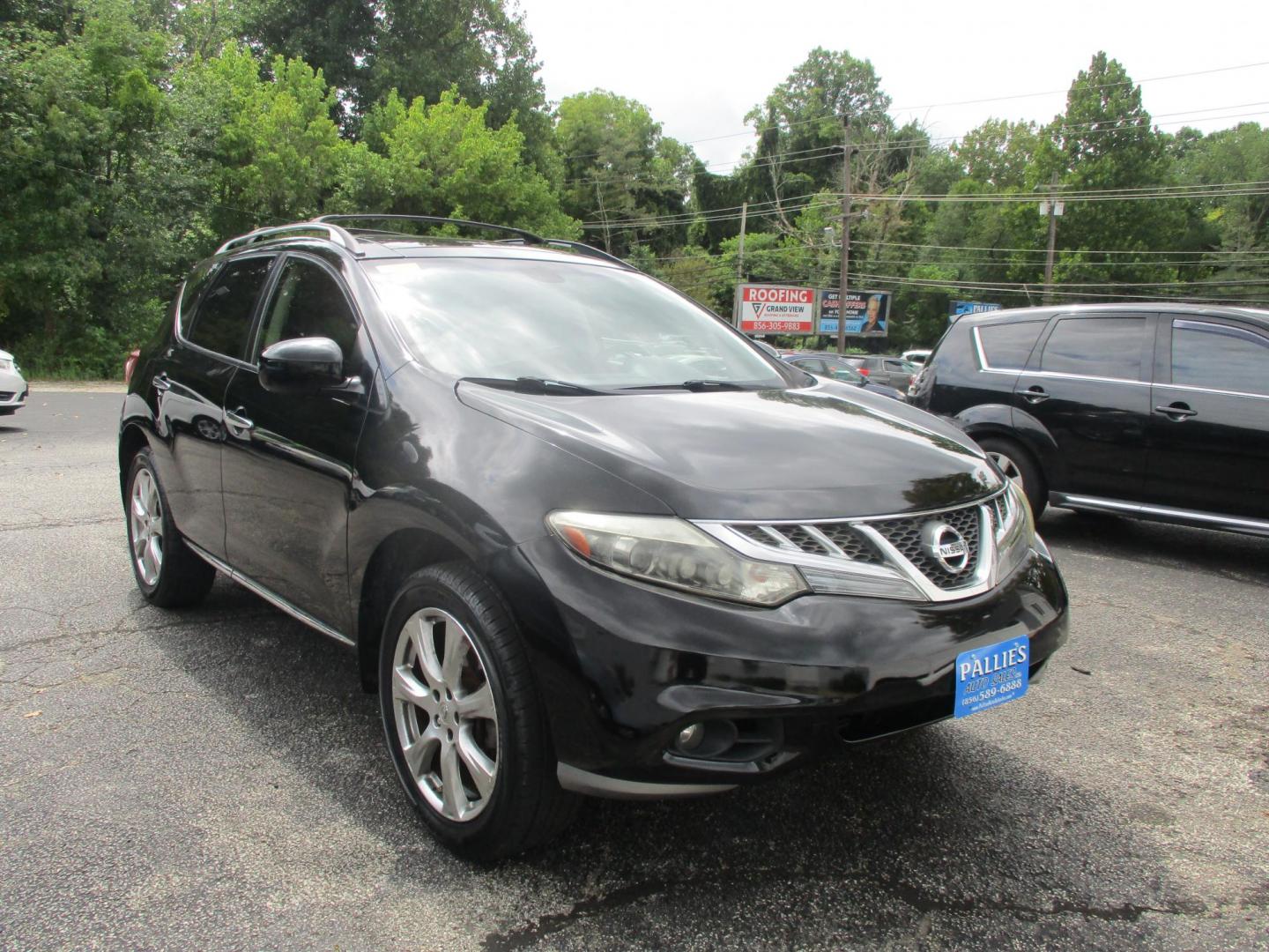 2014 BLACK Nissan Murano SL AWD (JN8AZ1MWXEW) with an 3.5L V6 DOHC 24V engine, Continuously Variable Transmission transmission, located at 540a Delsea Drive, Sewell, NJ, 08080, (856) 589-6888, 39.752560, -75.111206 - Photo#8