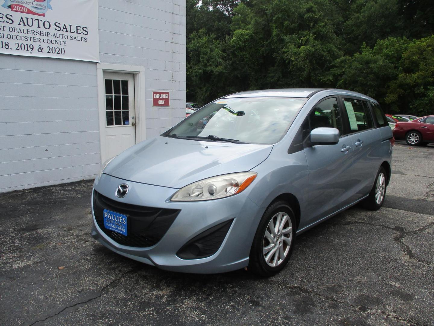 2011 BLUE Mazda MAZDA5 Sport (JM1CW2BLXC0) with an 2.5L L4 DOHC 16V engine, located at 540a Delsea Drive, Sewell, NJ, 08080, (856) 589-6888, 39.752560, -75.111206 - Photo#0