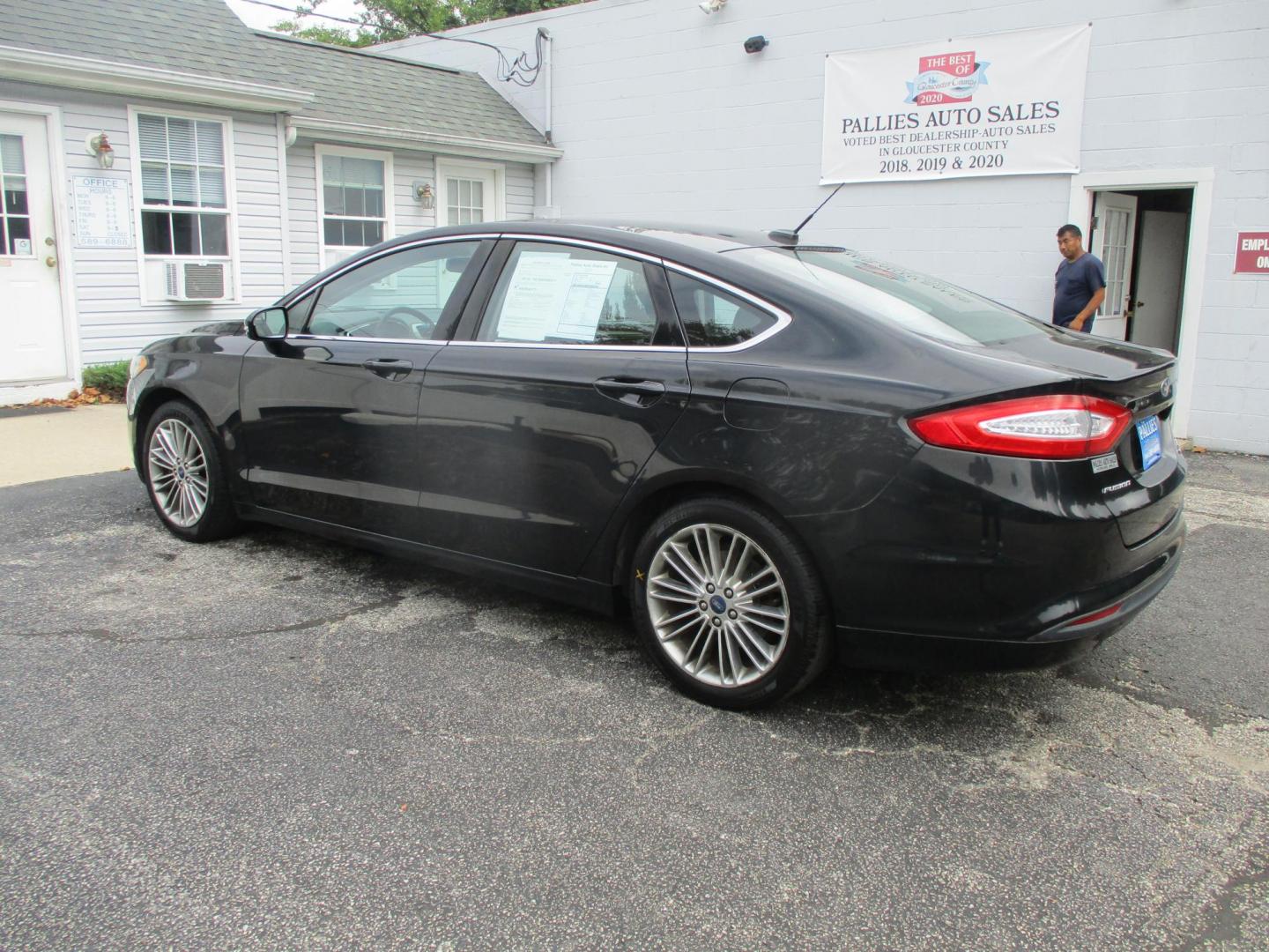 2014 BLACK Ford Fusion SE (3FA6P0HD0ER) with an 1.5L L4 DOHC 16V engine, located at 540a Delsea Drive, Sewell, NJ, 08080, (856) 589-6888, 39.752560, -75.111206 - Photo#15