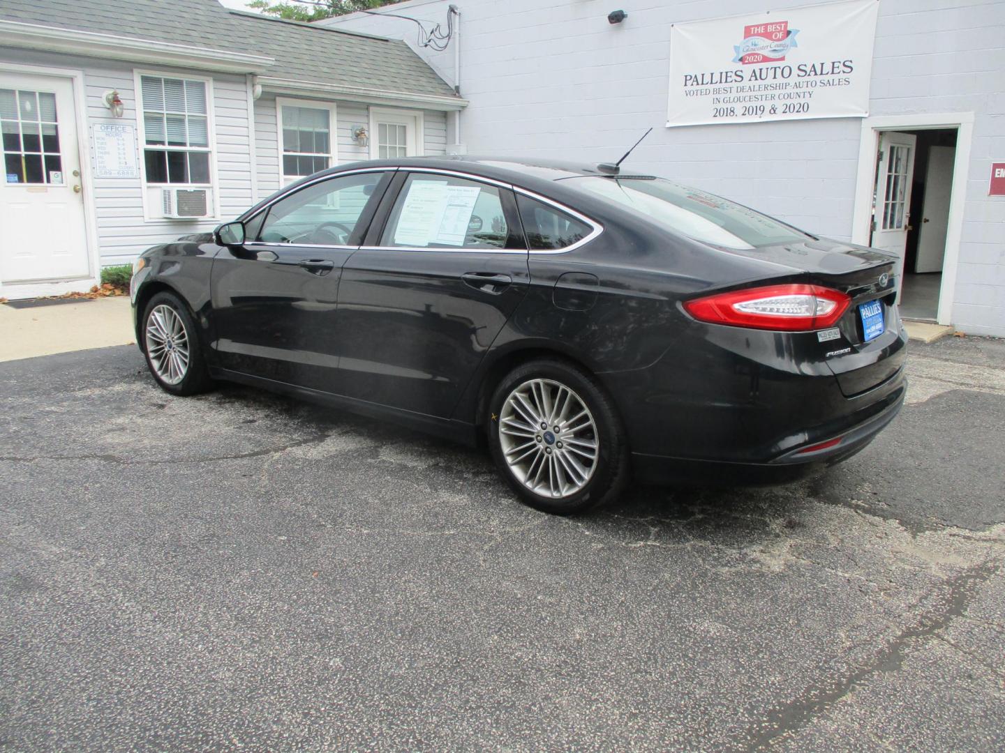 2014 BLACK Ford Fusion SE (3FA6P0HD0ER) with an 1.5L L4 DOHC 16V engine, located at 540a Delsea Drive, Sewell, NJ, 08080, (856) 589-6888, 39.752560, -75.111206 - Photo#16