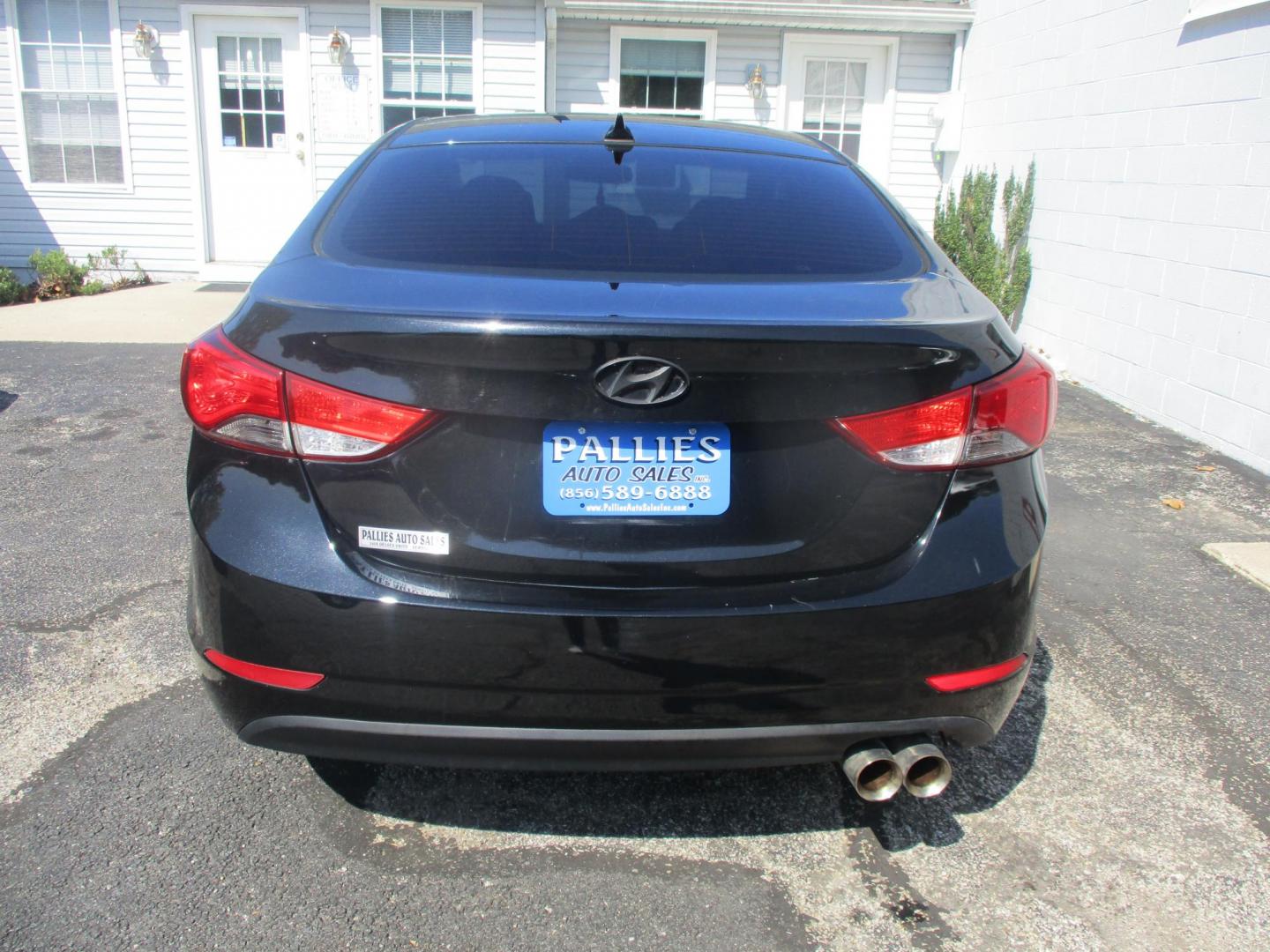 2016 BLACK Hyundai Elantra Limited (5NPDH4AE0GH) with an 1.8L L4 DOHC 16V engine, 6-Speed Automatic transmission, located at 540a Delsea Drive, Sewell, NJ, 08080, (856) 589-6888, 39.752560, -75.111206 - Photo#4