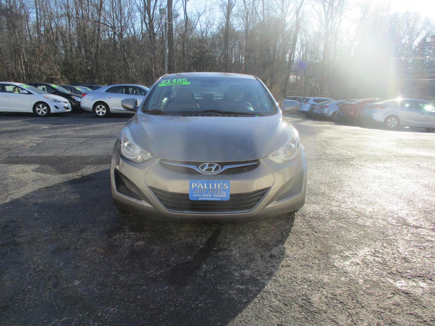 2015 GOLD Hyundai Elantra Limited (5NPDH4AE7FH) with an 1.8L L4 DOHC 16V engine, 6-Speed Automatic transmission, located at 540a Delsea Drive, Sewell, NJ, 08080, (856) 589-6888, 39.752560, -75.111206 - Photo#13