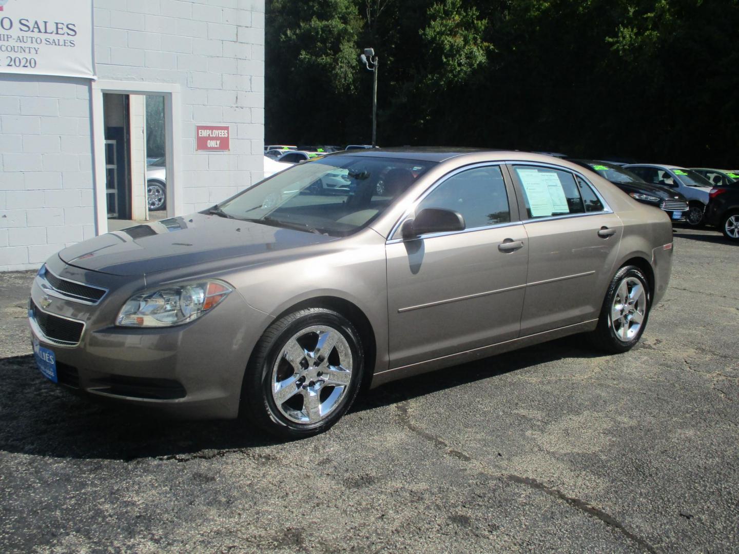 2012 GRAY Chevrolet Malibu LS (1G1ZB5E01CF) with an 2.4L L4 DOHC 16V engine, 6-Speed Automatic transmission, located at 540a Delsea Drive, Sewell, NJ, 08080, (856) 589-6888, 39.752560, -75.111206 - Photo#0