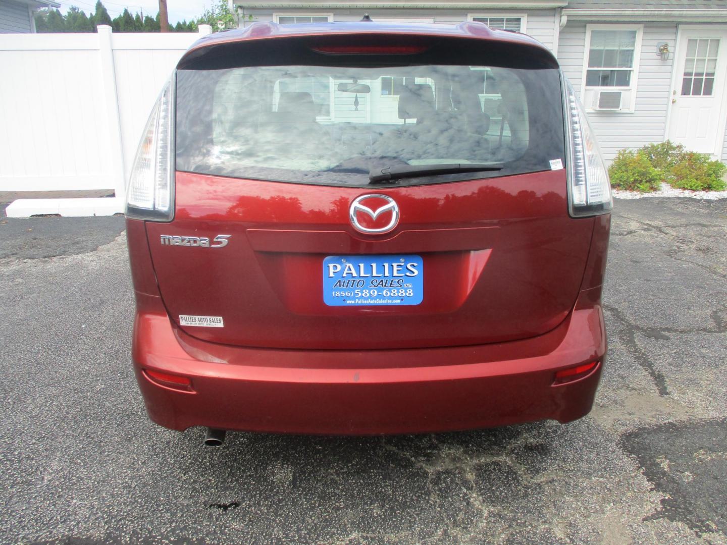 2010 RED Mazda MAZDA5 Grand Touring (JM1CR2WL5A0) with an 2.3L L4 DOHC 16V engine, AUTOMATIC transmission, located at 540a Delsea Drive, Sewell, NJ, 08080, (856) 589-6888, 39.752560, -75.111206 - Photo#6