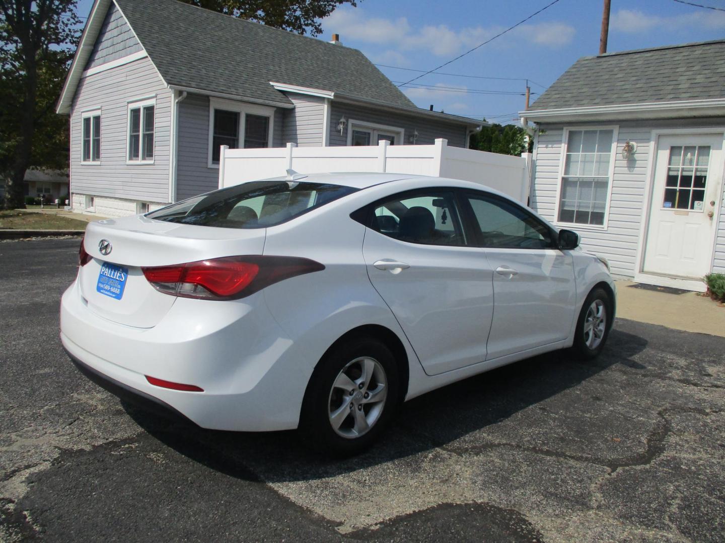 2015 WHITE Hyundai Elantra Limited (5NPDH4AEXFH) with an 1.8L L4 DOHC 16V engine, 6-Speed Automatic transmission, located at 540a Delsea Drive, Sewell, NJ, 08080, (856) 589-6888, 39.752560, -75.111206 - Photo#7