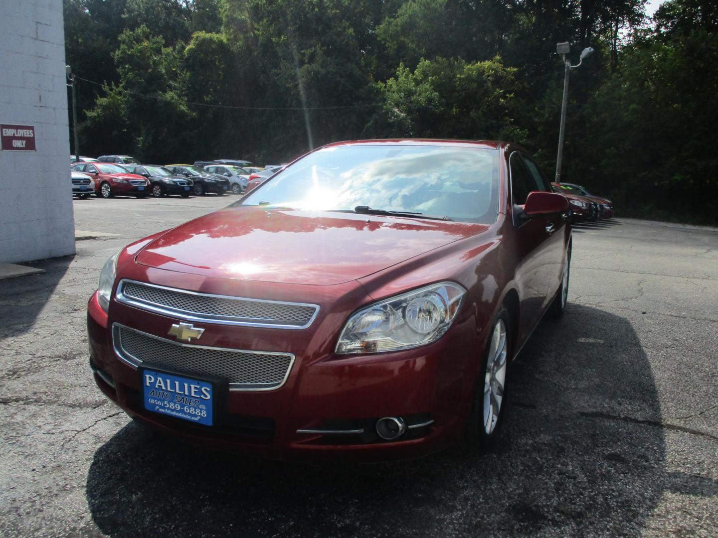 2011 RED Chevrolet Malibu LTZ (1G1ZE5E19BF) with an 2.4L L4 DOHC 16V engine, 4-Speed Automatic transmission, located at 540a Delsea Drive, Sewell, NJ, 08080, (856) 589-6888, 39.752560, -75.111206 - Photo#0