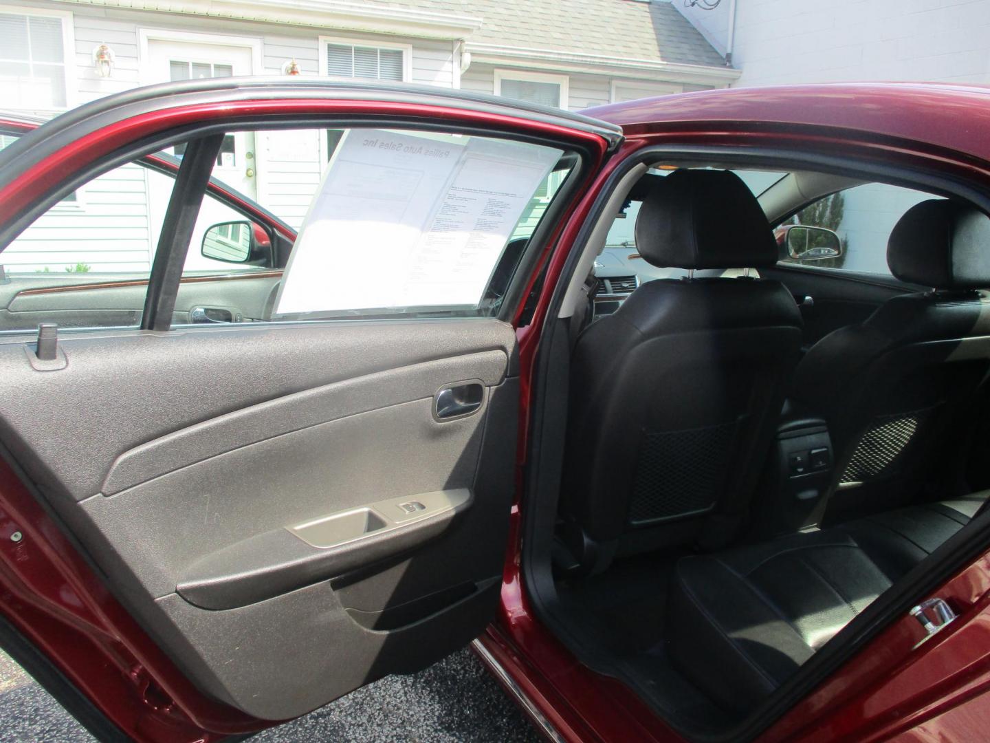 2011 RED Chevrolet Malibu LTZ (1G1ZE5E19BF) with an 2.4L L4 DOHC 16V engine, 4-Speed Automatic transmission, located at 540a Delsea Drive, Sewell, NJ, 08080, (856) 589-6888, 39.752560, -75.111206 - Photo#17