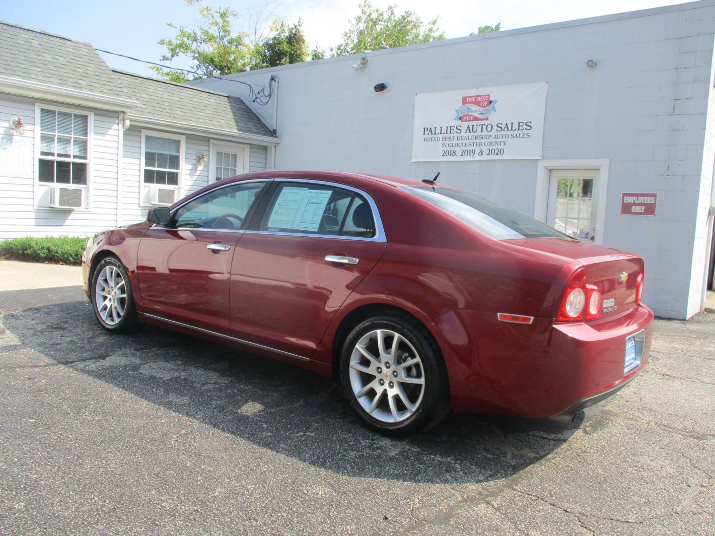 2011 RED Chevrolet Malibu LTZ (1G1ZE5E19BF) with an 2.4L L4 DOHC 16V engine, 4-Speed Automatic transmission, located at 540a Delsea Drive, Sewell, NJ, 08080, (856) 589-6888, 39.752560, -75.111206 - Photo#3