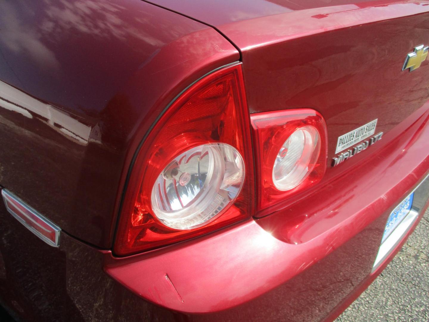 2011 RED Chevrolet Malibu LTZ (1G1ZE5E19BF) with an 2.4L L4 DOHC 16V engine, 4-Speed Automatic transmission, located at 540a Delsea Drive, Sewell, NJ, 08080, (856) 589-6888, 39.752560, -75.111206 - Photo#4