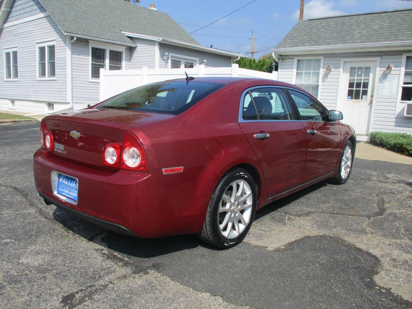 2011 RED Chevrolet Malibu LTZ (1G1ZE5E19BF) with an 2.4L L4 DOHC 16V engine, 4-Speed Automatic transmission, located at 540a Delsea Drive, Sewell, NJ, 08080, (856) 589-6888, 39.752560, -75.111206 - Photo#7