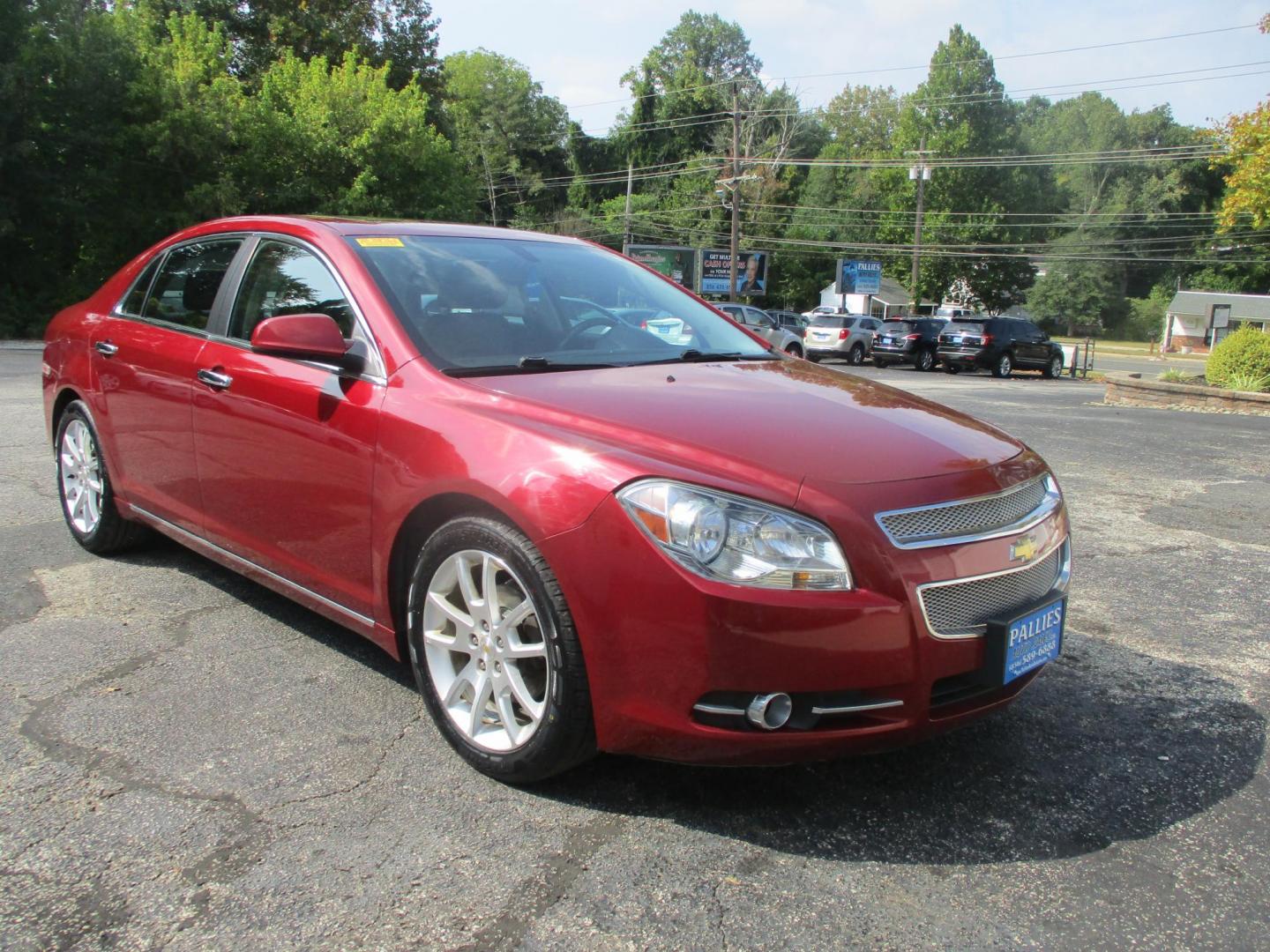 2011 RED Chevrolet Malibu LTZ (1G1ZE5E19BF) with an 2.4L L4 DOHC 16V engine, 4-Speed Automatic transmission, located at 540a Delsea Drive, Sewell, NJ, 08080, (856) 589-6888, 39.752560, -75.111206 - Photo#9