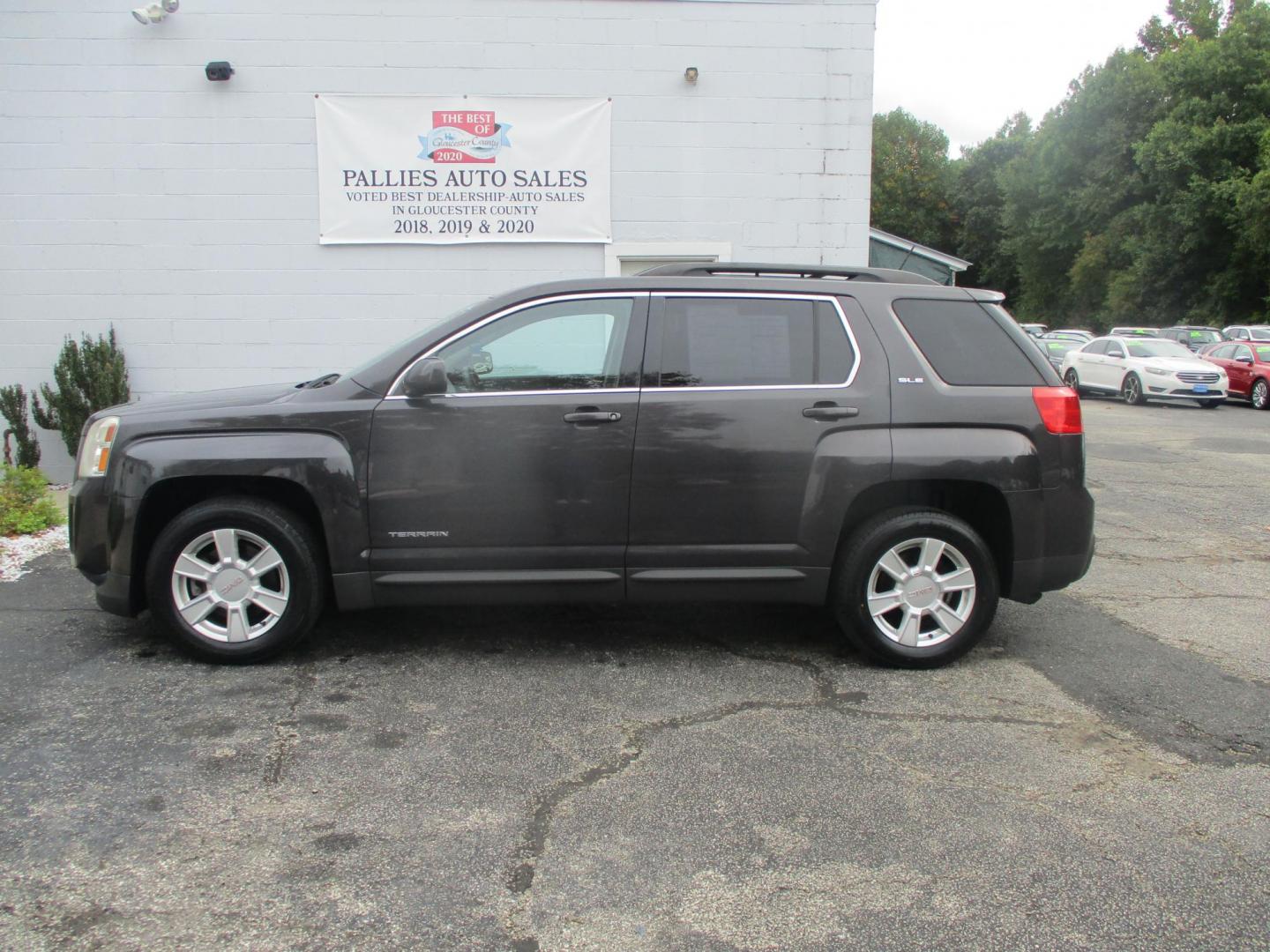 2013 BLACK GMC Terrain SLE2 FWD (2GKALSEK0D6) with an 2.4L L4 DOHC 16V FFV engine, 6-Speed Automatic transmission, located at 540a Delsea Drive, Sewell, NJ, 08080, (856) 589-6888, 39.752560, -75.111206 - Photo#1