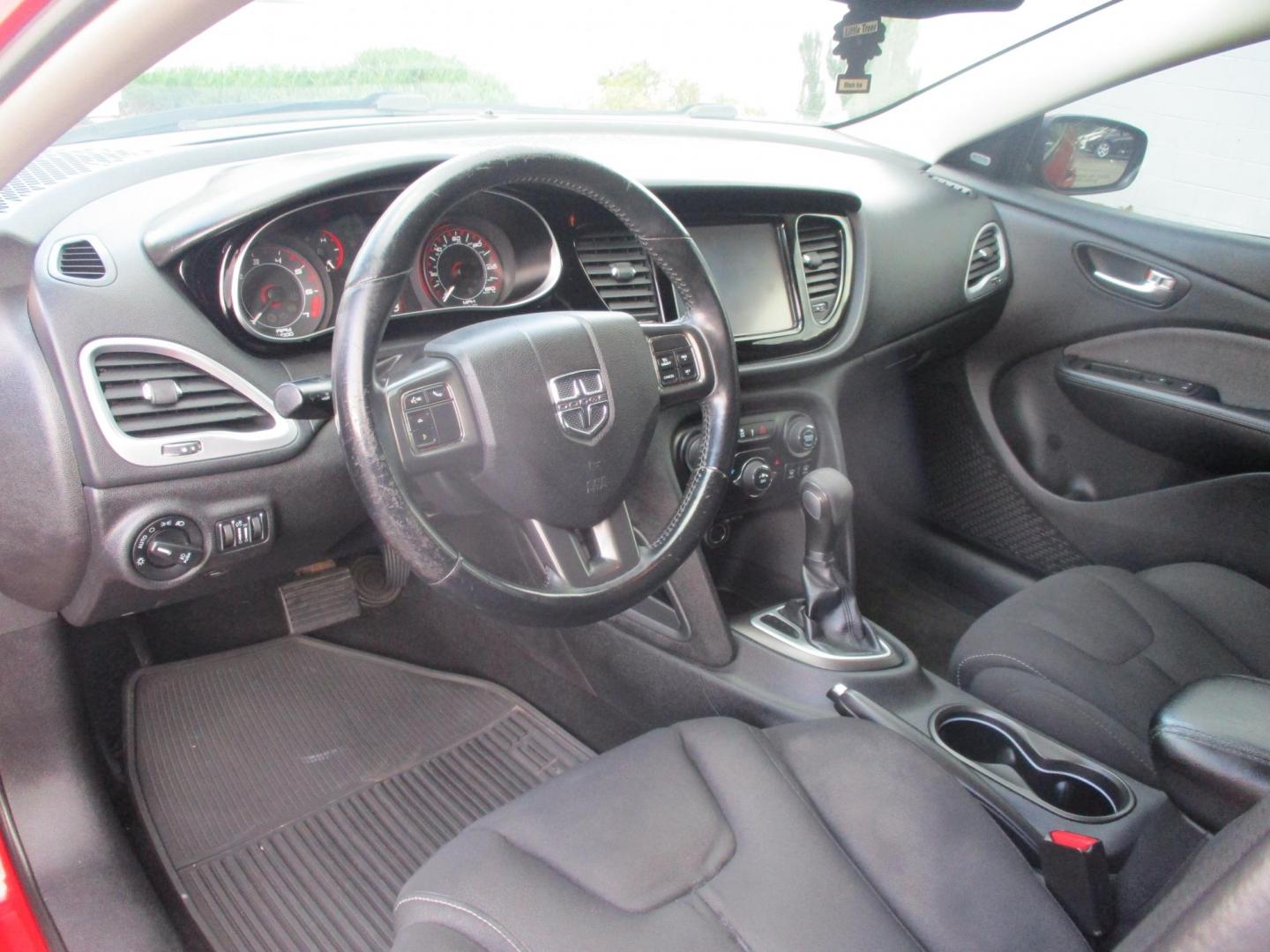 2013 RED Dodge Dart SXT (1C3CDFBA6DD) with an 2.0L L4 DOHC 16V TURBO engine, located at 540a Delsea Drive, Sewell, NJ, 08080, (856) 589-6888, 39.752560, -75.111206 - Photo#13