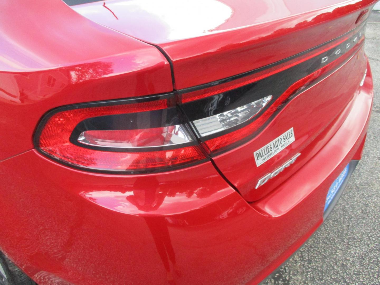 2013 RED Dodge Dart SXT (1C3CDFBA6DD) with an 2.0L L4 DOHC 16V TURBO engine, located at 540a Delsea Drive, Sewell, NJ, 08080, (856) 589-6888, 39.752560, -75.111206 - Photo#4