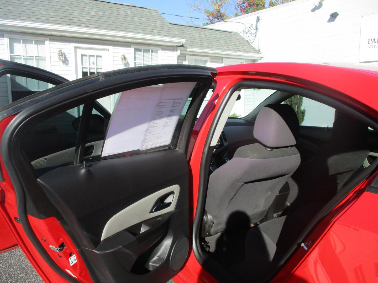 2015 RED Chevrolet Cruze LS Auto (1G1PA5SH8F7) with an 1.8L L4 DOHC 16V FFV engine, 6-Speed Automatic transmission, located at 540a Delsea Drive, Sewell, NJ, 08080, (856) 589-6888, 39.752560, -75.111206 - Photo#16