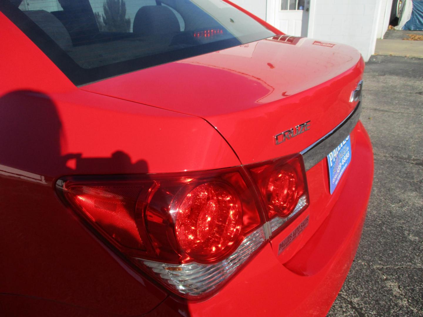 2015 RED Chevrolet Cruze LS Auto (1G1PA5SH8F7) with an 1.8L L4 DOHC 16V FFV engine, 6-Speed Automatic transmission, located at 540a Delsea Drive, Sewell, NJ, 08080, (856) 589-6888, 39.752560, -75.111206 - Photo#3