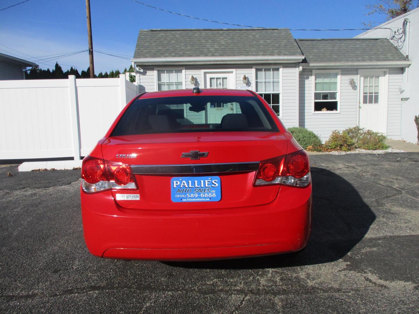 2015 RED Chevrolet Cruze LS Auto (1G1PA5SH8F7) with an 1.8L L4 DOHC 16V FFV engine, 6-Speed Automatic transmission, located at 540a Delsea Drive, Sewell, NJ, 08080, (856) 589-6888, 39.752560, -75.111206 - Photo#6