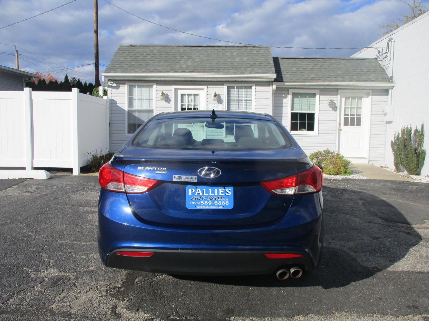 2013 BLUE Hyundai Elantra GS Coupe A/T (KMHDH6AE8DU) with an 1.8L L4 DOHC 16V engine, 6-Speed Automatic transmission, located at 540a Delsea Drive, Sewell, NJ, 08080, (856) 589-6888, 39.752560, -75.111206 - Photo#6