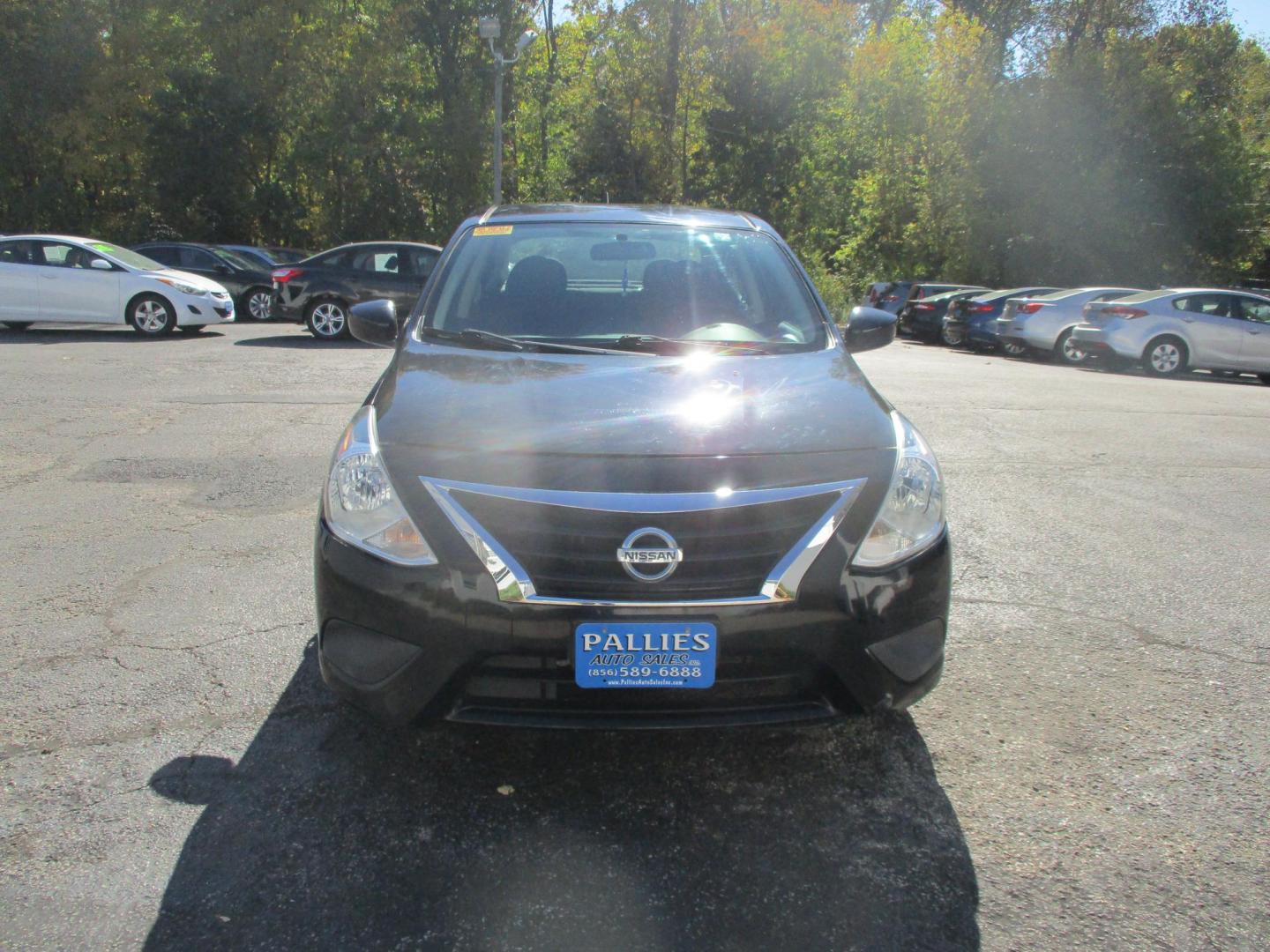 2017 BLACK Nissan Versa 1.6 S 4A (3N1CN7AP9HL) with an 1.6L L4 DOHC 16V engine, 4A transmission, located at 540a Delsea Drive, Sewell, NJ, 08080, (856) 589-6888, 39.752560, -75.111206 - Photo#10