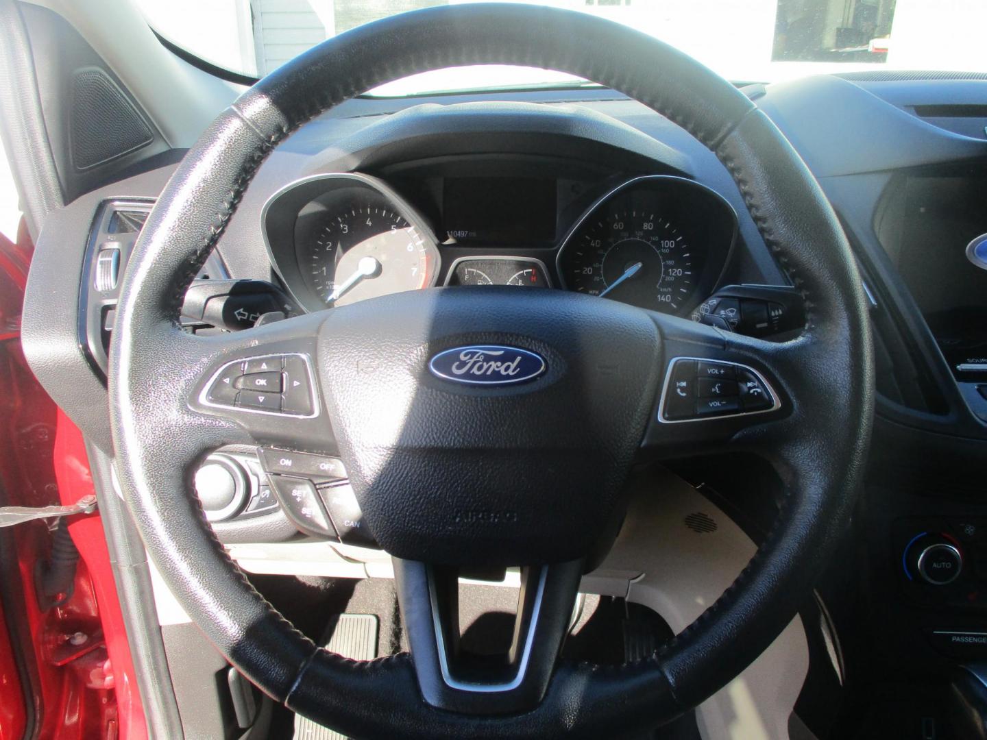 2017 RED Ford Escape Titanium 4WD (1FMCU9JD9HU) with an 1.5L L4 DOHC 16V engine, 6A transmission, located at 540a Delsea Drive, Sewell, NJ, 08080, (856) 589-6888, 39.752560, -75.111206 - Photo#14