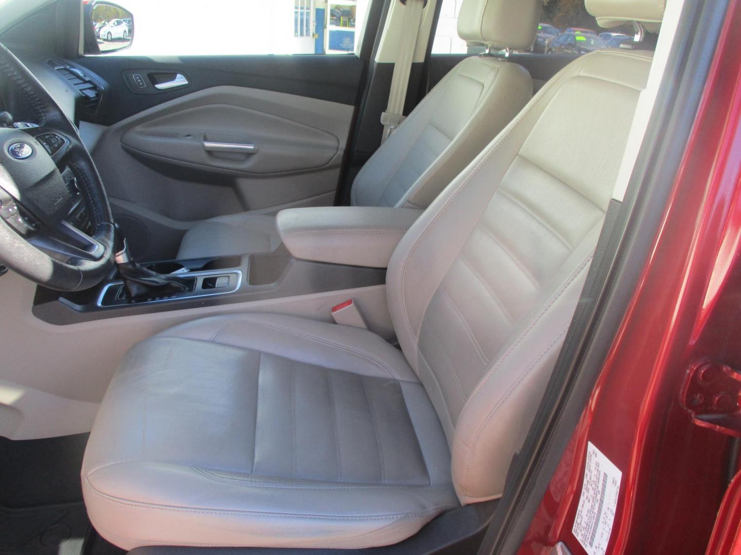 2017 RED Ford Escape Titanium 4WD (1FMCU9JD9HU) with an 1.5L L4 DOHC 16V engine, 6A transmission, located at 540a Delsea Drive, Sewell, NJ, 08080, (856) 589-6888, 39.752560, -75.111206 - Photo#8