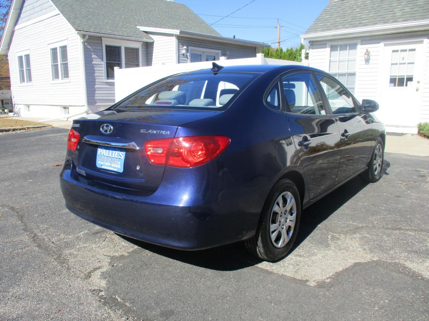 2010 BLUE Hyundai Elantra GLS (KMHDU4AD1AU) with an 2.0L L4 DOHC 16V engine, located at 540a Delsea Drive, Sewell, NJ, 08080, (856) 589-6888, 39.752560, -75.111206 - Photo#7