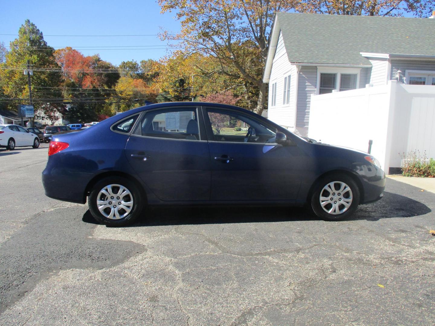 2010 BLUE Hyundai Elantra GLS (KMHDU4AD1AU) with an 2.0L L4 DOHC 16V engine, located at 540a Delsea Drive, Sewell, NJ, 08080, (856) 589-6888, 39.752560, -75.111206 - Photo#8