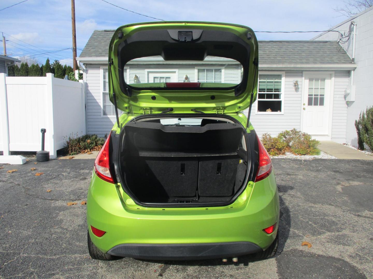 2011 GREEN Ford Fiesta SES Hatchback (3FADP4FJ9BM) with an 1.6L L4 DOHC 16V engine, located at 540a Delsea Drive, Sewell, NJ, 08080, (856) 589-6888, 39.752560, -75.111206 - Photo#26